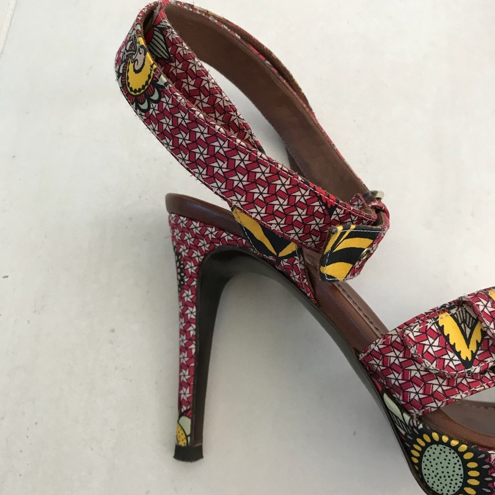 Sergio Rossi Satin  Strappy Sandals Heels - Picture 5 of 8